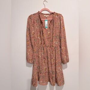 NWT Les Serein Jeanne blouson sleeve dress